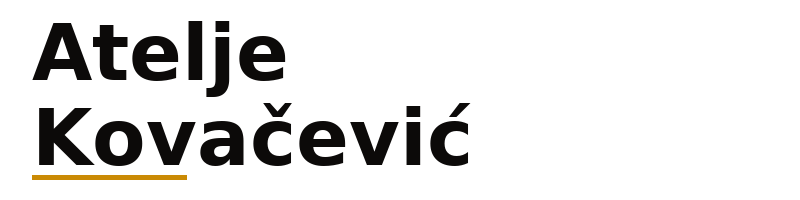 Atelje Kovačević logo